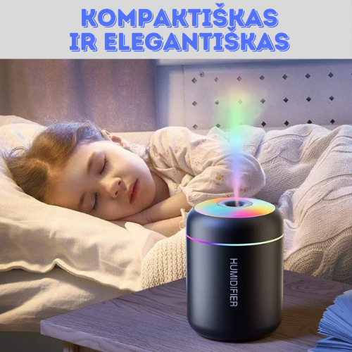 Oro drėkintuvas ir difuzorius viename