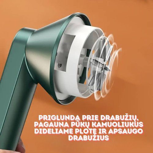 Elektrinis pūkų rinkiklis - Homie.lt
